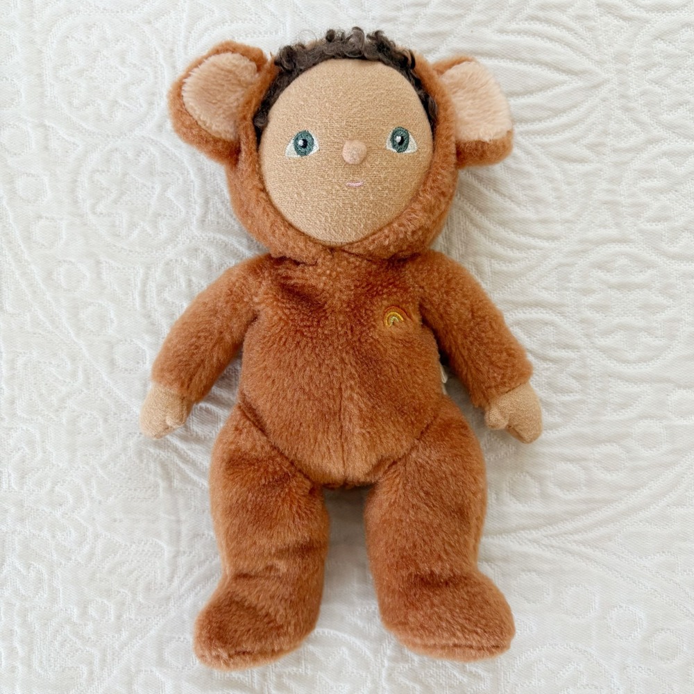 Olli Ella Dinky Dinkums Bobby Bear Plush 10" Doll